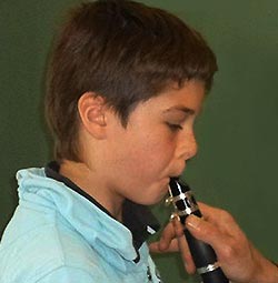 Position de la bouche et des lèvres sur la clarinette 