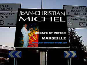 Jean-Christian Michel en concert Marseille Abbaye de St Victor