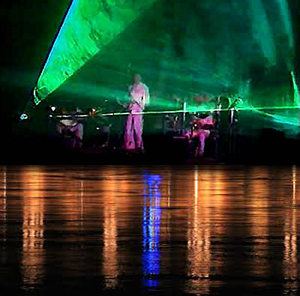 Jean-Christian Michel   concert on the waters