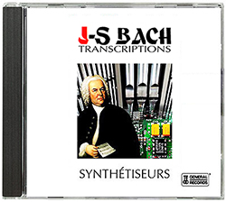 J.-S. Bach transcriptions - CD Jean-Christian Michel