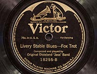  Disque 78 tours de Victor,& Original Dixieland "Jass" Band, premier disque de "Jazz" 