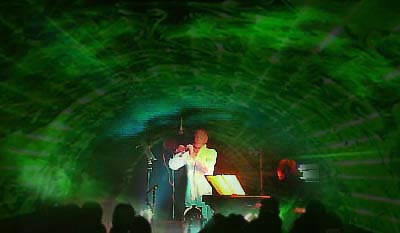Concert Laser Jean-Christian Michel en cathédrale - Abbaye de St Victor -  Marseille