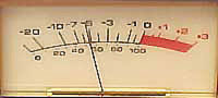Le Vu-mètre mesure les décibels